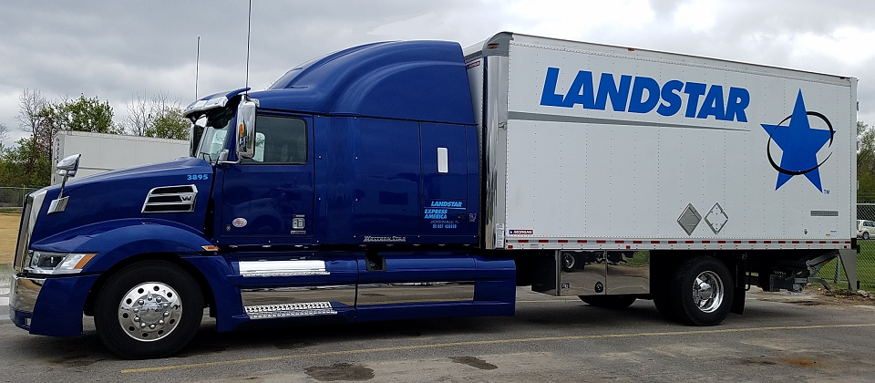 Greg Huggins-leased to Landstar Express America
